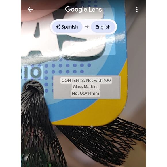 Net of 100 Glass Marbles - NEW / SEALED - Picture 4 of 4